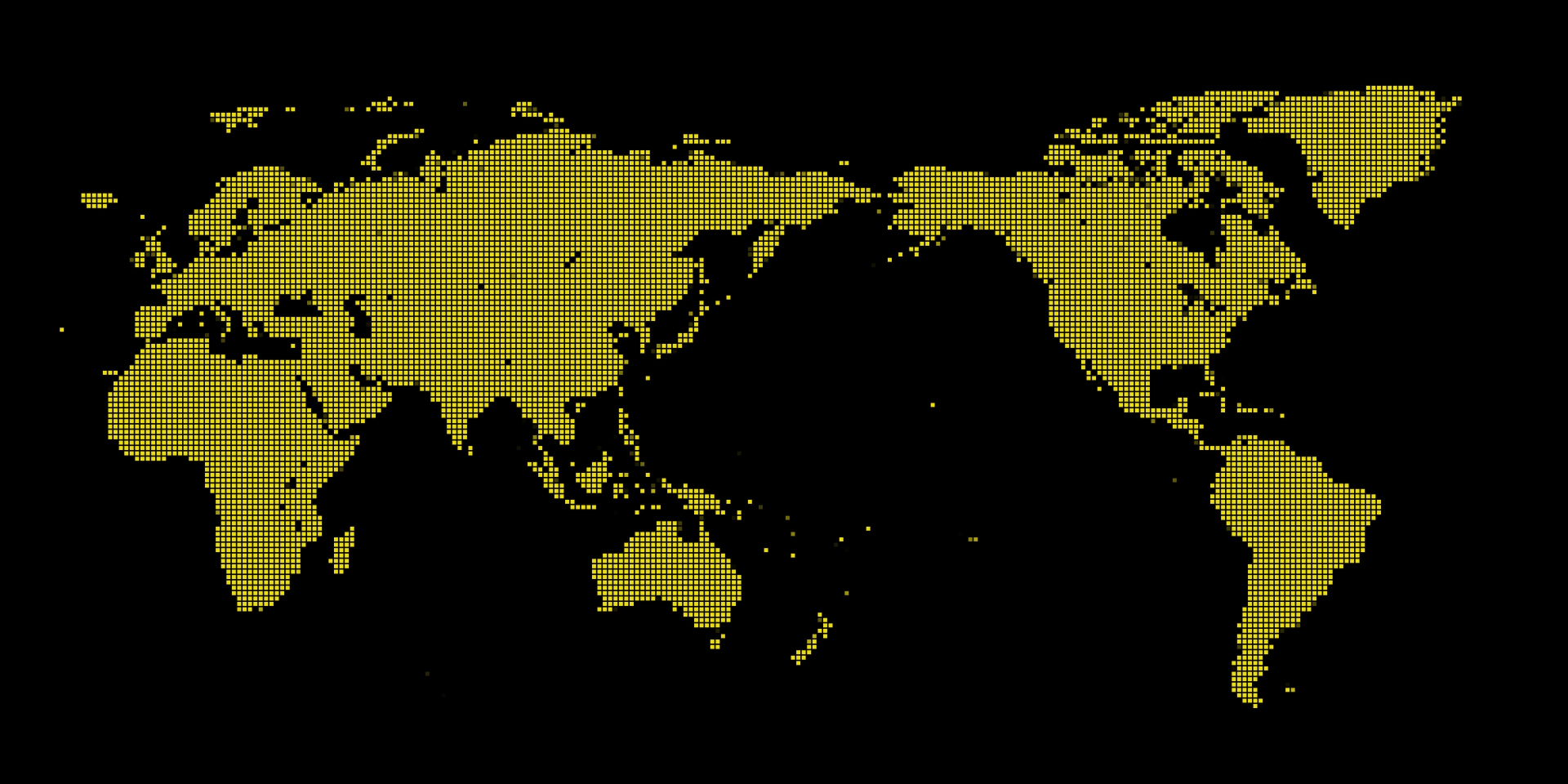 デジタルな世界地図