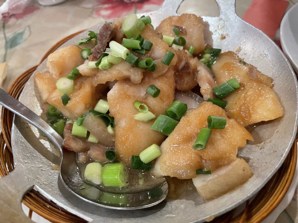 魚のコショウ煮