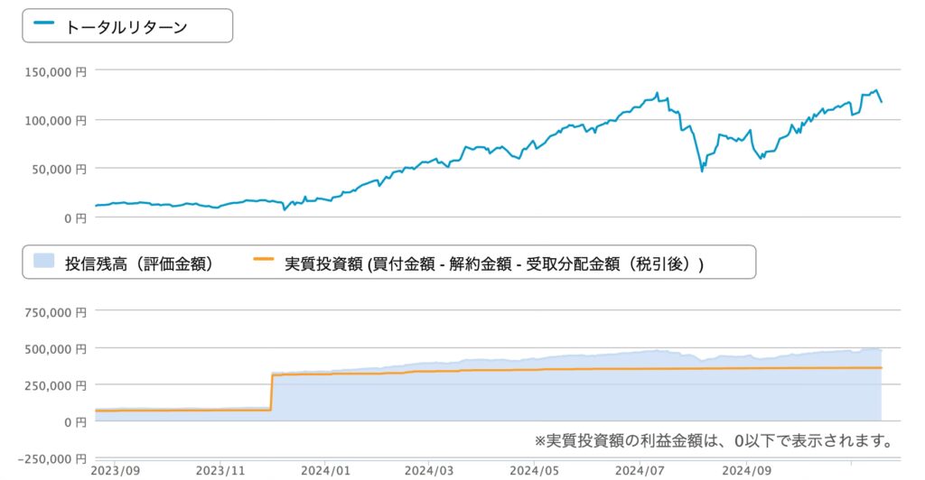 24年11月ポイント投資