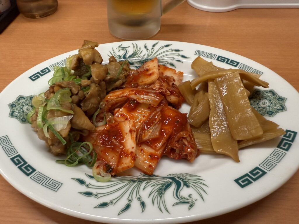 三品盛り合せ