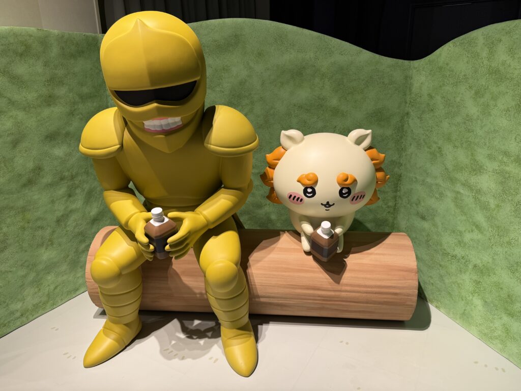鎧さんとシーサー