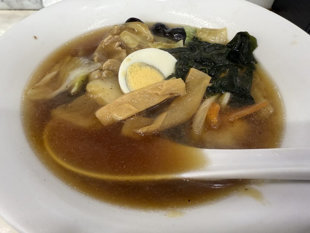 大王つけ麺のつけ汁