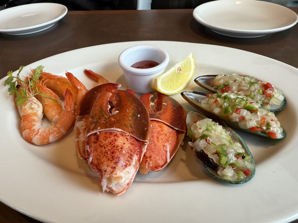 冷静アペタイザーの盛り合わせ