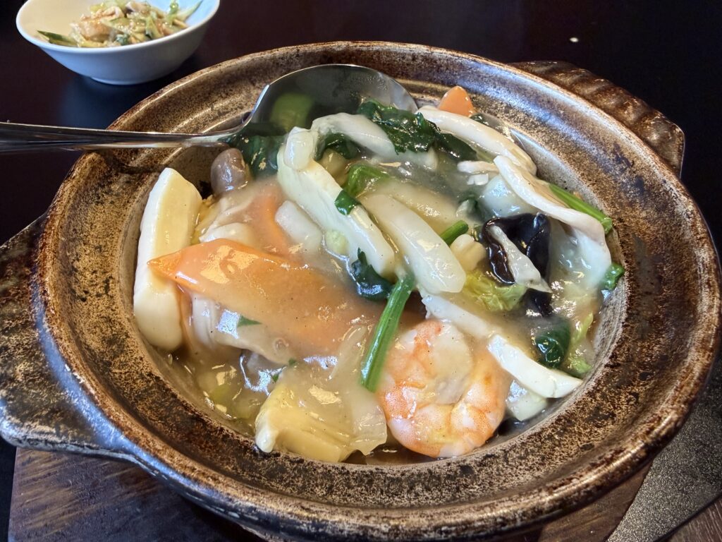 五目あんかけおこげ